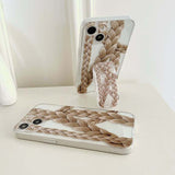 Boogzel Apparel Braids iPhone Case, view 4