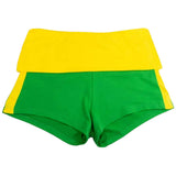 Boogzel Apparel Brasil Y2K Mini Shorts, view 2