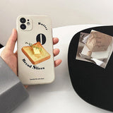 Boogzel Apparel Bread Slice iPhone Case, view 2