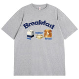 Boogzel Apparel Breakfast Aesthetic Graphic T-Shirt, view 2