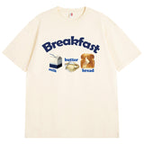 Boogzel Apparel Breakfast Aesthetic Graphic T-Shirt, view 5