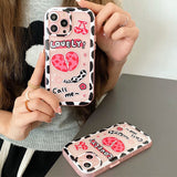 Boogzel Apparel Broken Heart iPhone Case, view 2