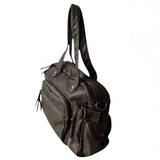 Boogzel Apparel Brown Multi Pocket Shoulder Bag, view 2