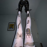 Boogzel Apparel Bug Patterned Tights, view 2