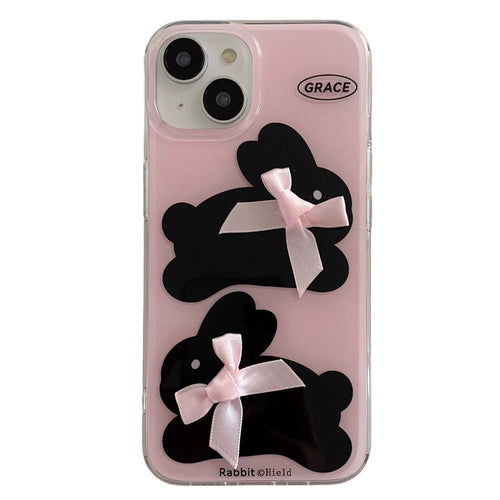 Boogzel Apparel Bunny & Bows iPhone Case