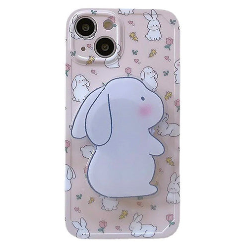 Boogzel Apparel Bunny Cottagecore iPhone Case
