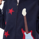 Boogzel Apparel Bunny Ears Hoodie with Guitar Patch, view 5