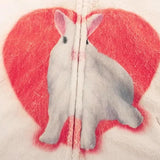 Boogzel Apparel Bunny & Heart Fleece Jacket, view 2