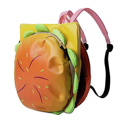 Boogzel Apparel Burger Shaped Backpack