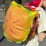 Boogzel Apparel Burger Shaped Backpack, view 4