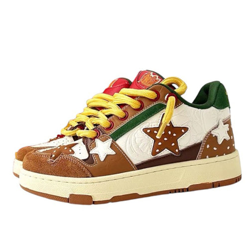 Boogzel Apparel Burger & Star Sneakers