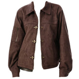 Boogzel Apparel Burnt Sugar Suede Jacket, view 5