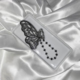 Boogzel Apparel Buttefly Chain Hair Claw, view 3