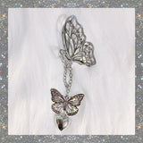 Boogzel Apparel Butterfly Grunge Hair Claw, view 4
