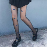 Boogzel Apparel Butterfly Aesthetic Tights, view 3