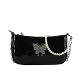 Boogzel Apparel Butterfly Baguette Bag, view 2