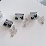 Boogzel Apparel Butterfly Charm AirPods Case, view 3