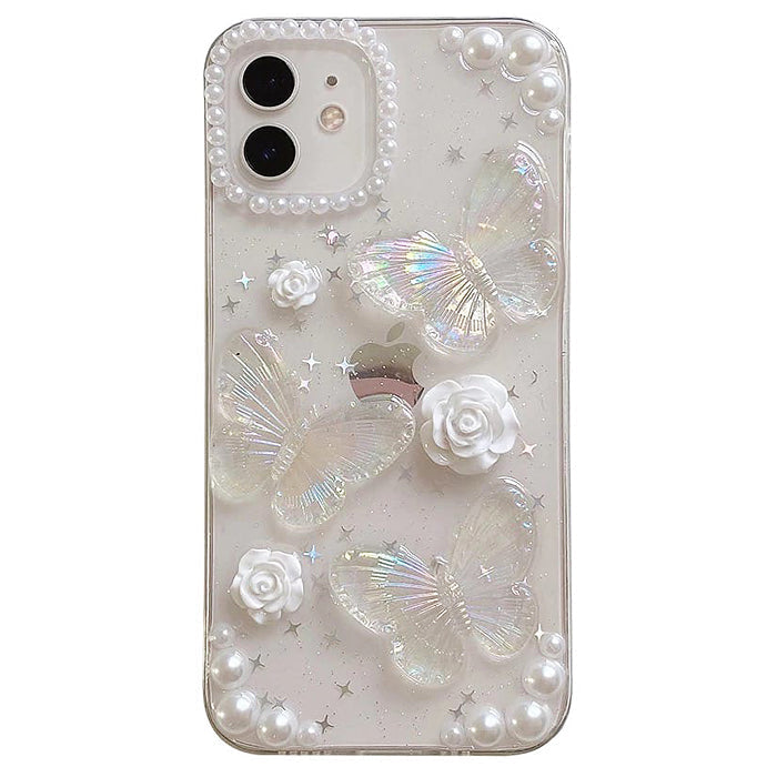 Boogzel Apparel Butterfly Clear iPhone Case