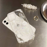 Boogzel Apparel Butterfly Clear iPhone Case, view 4