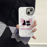 Boogzel Apparel Butterfly Kitten iPhone Case, view 3