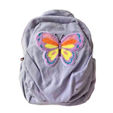 Boogzel Apparel Butterfly Lavender Backpack, view 2