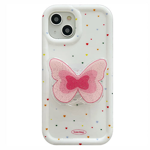 Boogzel Apparel Butterfly PopSocket iPhone Case