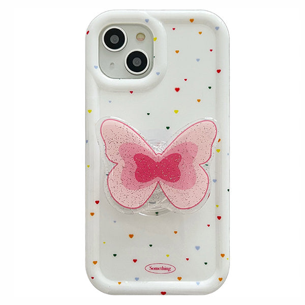 Boogzel Apparel Butterfly PopSocket iPhone Case