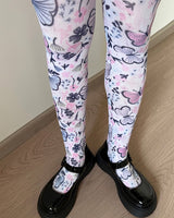 Boogzel Apparel Butterfly Print Tights, view 5