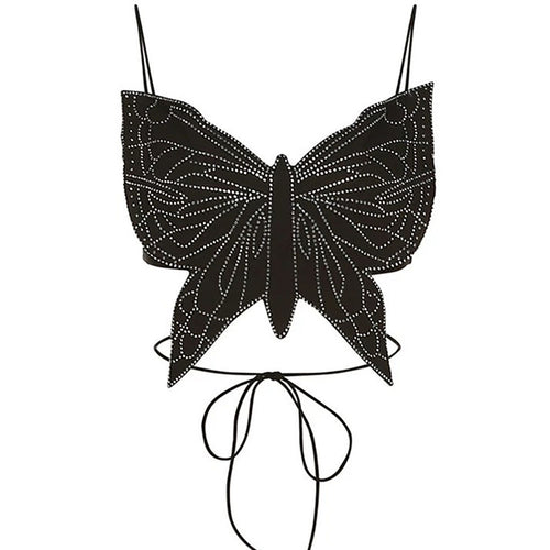 Boogzel Apparel Butterfly-Shaped Backless Top
