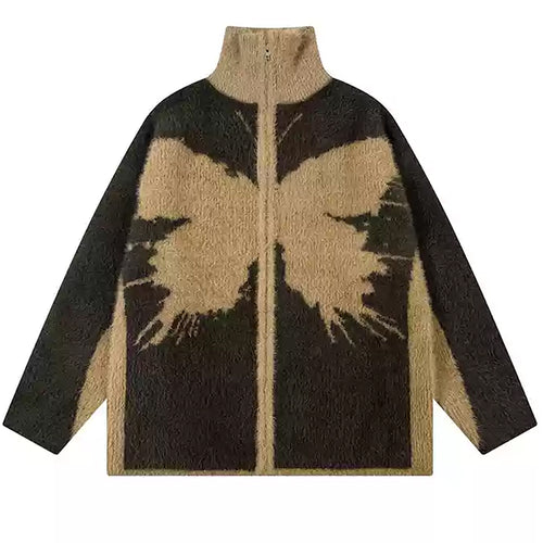 Boogzel Apparel Butterfly Zip-Up Jacket
