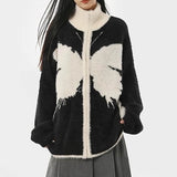 Boogzel Apparel Butterfly Zip-Up Jacket, view 4