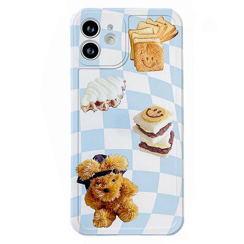Boogzel Apparel Cake Checkerboard iPhone Case