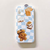 Boogzel Apparel Cake Checkerboard iPhone Case, view 3