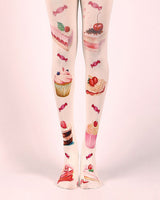Boogzel Apparel Cake Print Tights, view 2