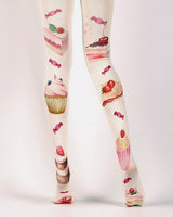 Boogzel Apparel Cake Print Tights, view 3