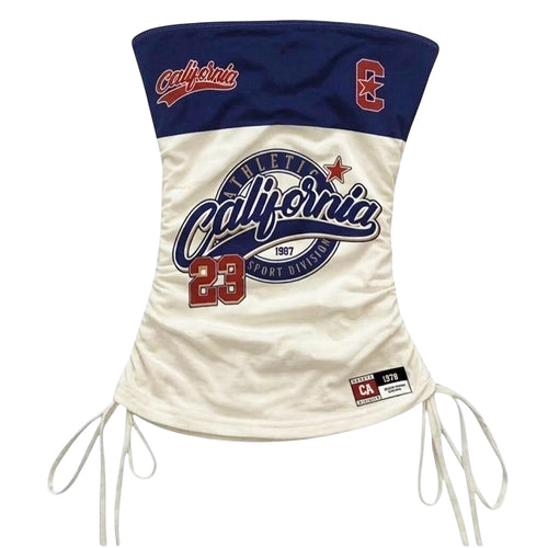 Boogzel Apparel California Print Tube Top