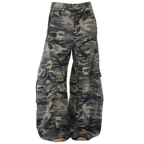 Boogzel Apparel Camouflage Baggy Cargo Pants