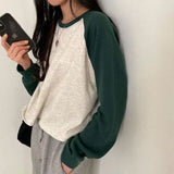 Boogzel Apparel Campus Secrets Raglan Long Sleeve, view 5