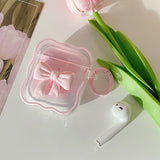 Boogzel Apparel Candy Color Bow AirPods Case, view 2