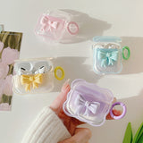 Boogzel Apparel Candy Color Bow AirPods Case, view 3
