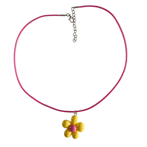 Boogzel Apparel Candy Flower Pendant Necklace