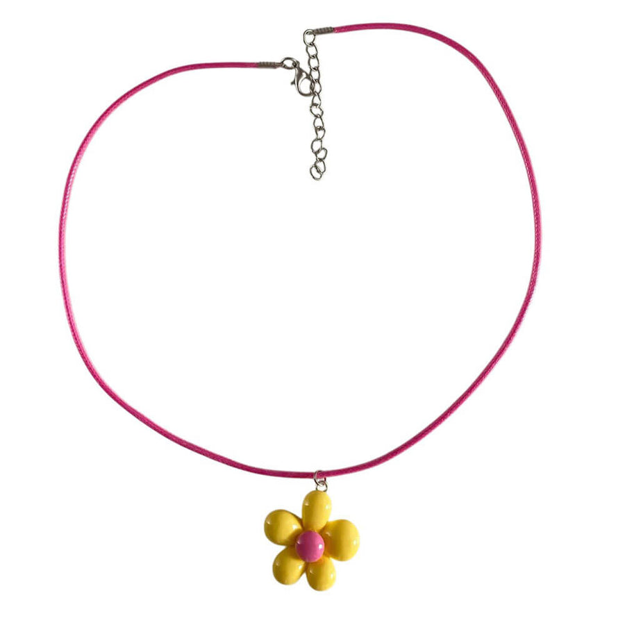 Boogzel Apparel Candy Flower Pendant Necklace