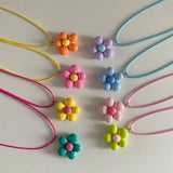 Boogzel Apparel Candy Flower Pendant Necklace, view 4