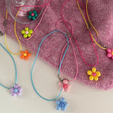 Boogzel Apparel Candy Flower Pendant Necklace, view 5
