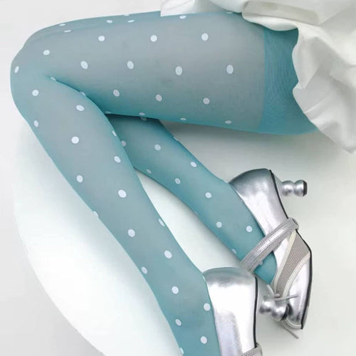 Boogzel Apparel Candy Girl Polka Dot Tights