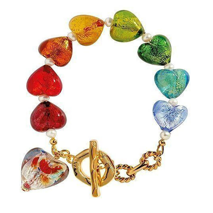 Boogzel Apparel Candy Hearts Bracelet