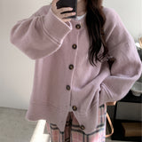 Boogzel Apparel Candy Morning Loose Knit Cardigan, view 2