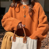 Boogzel Apparel Candy Morning Loose Knit Cardigan, view 3