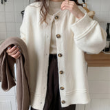 Boogzel Apparel Candy Morning Loose Knit Cardigan, view 5