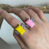 Boogzel Apparel Candy Pastel Rings, view 6